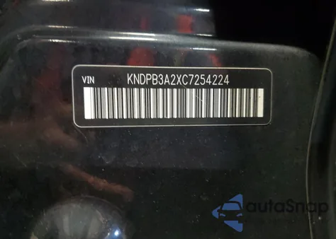 2012 Kia Sportage Base from USA, damaged, VIN KNDPB3A2XC7254224